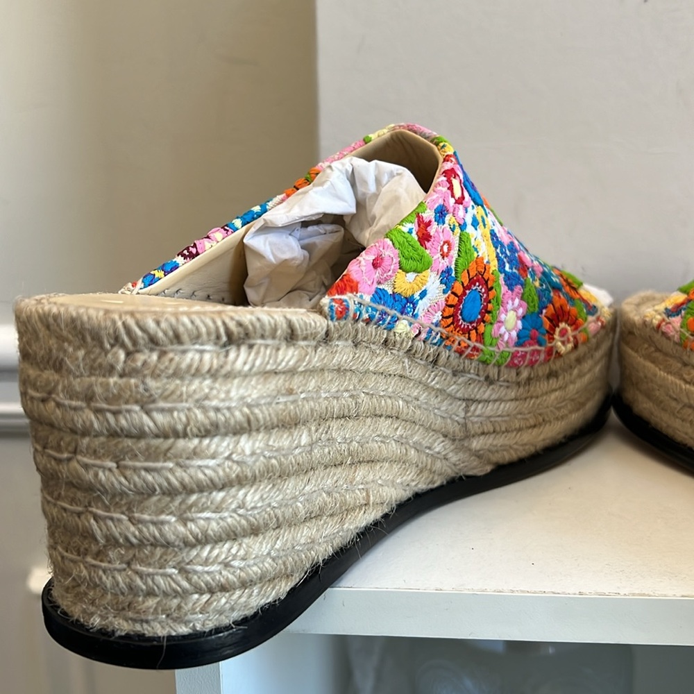 Authentic New Loewe Petal Espadrille Size 38/US 8 - Picture 7 of 16